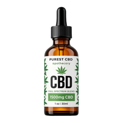 1500mg CBD Oil Australia broad spectrum 30ml bottle