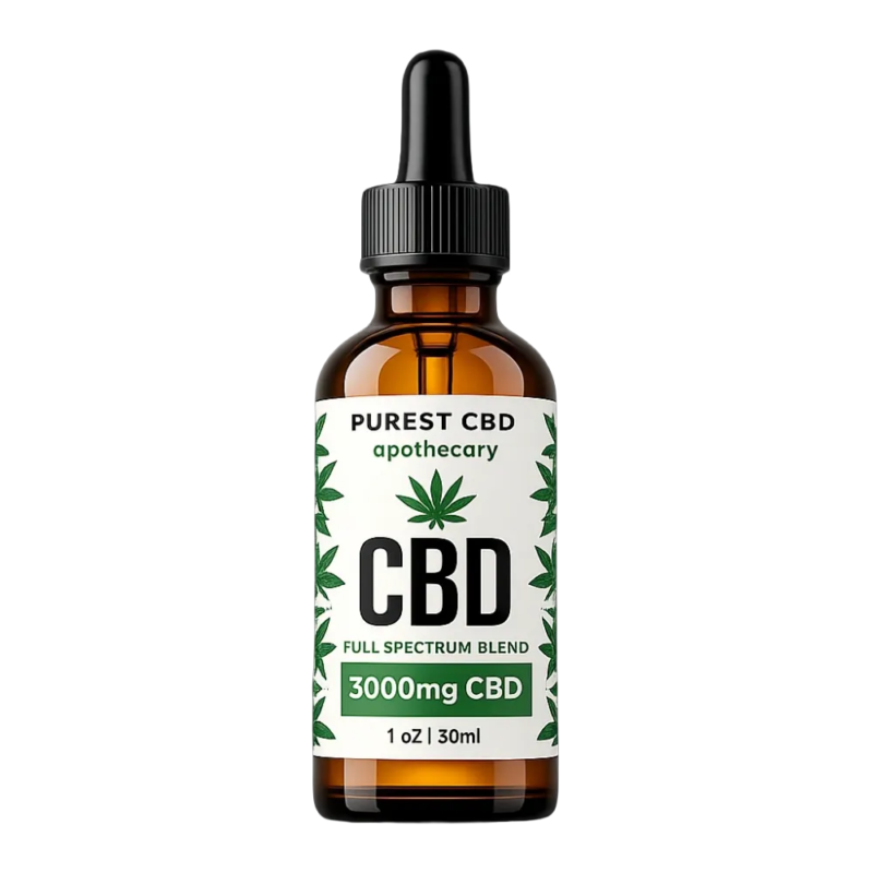 3000mg CBD Oil Australia broad spectrum 30ml bottle