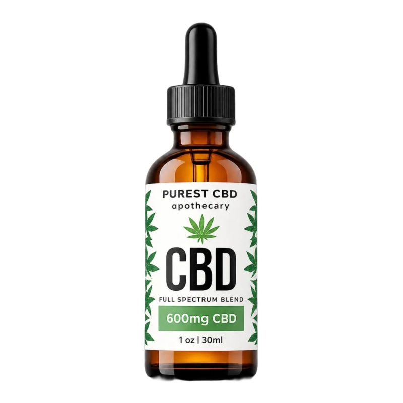 600mg CBD Oil Australia broad spectrum 30ml bottle
