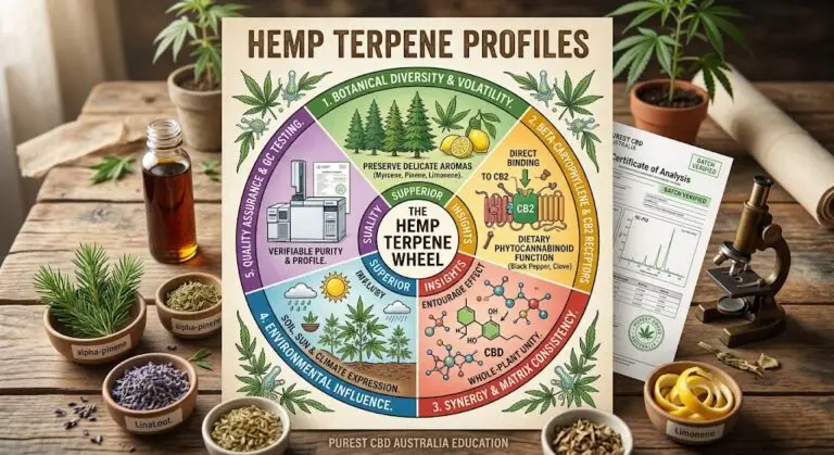 Hemp Terpene Profiles laboratory analysis and broad-spectrum plant science